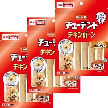 スマートボーン　犬用　ガム　おやつ　成犬　チキン　チーズ　歯磨き　小型犬 Amazon.co.jp: チキンボーン 犬用おやつ がりがり噛める